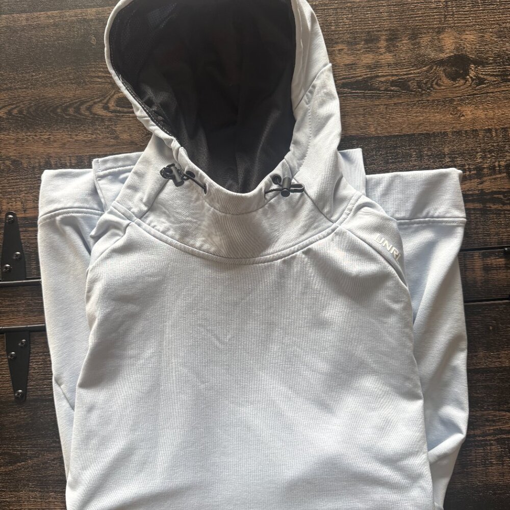 UNRL Mens performance Hoodie - Sky Blue - Size Medium - Excellent Condition - Picture 5 of 6